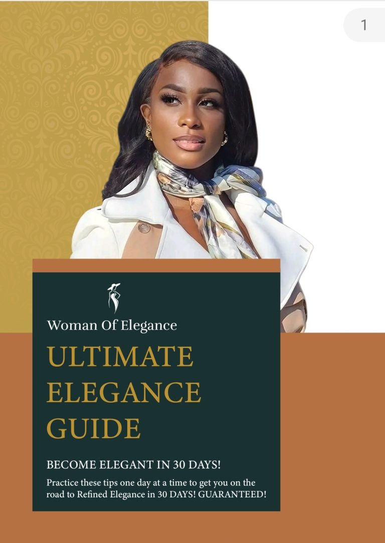 Woman Of Elegance 30 Day Guide
